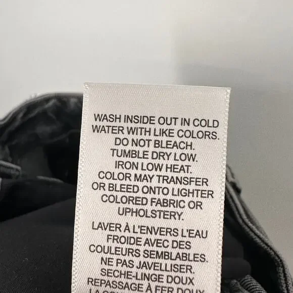 FRAME DENIM New Le One High Waist Gray Washed Crop Skinny Jeans // 1 - Picture 9 of 9